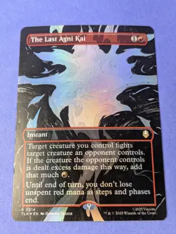 MTG Magic: Avatar: The Last Airbender: The Last Agni Kai Foil #0314 Rare - NM - Image 1