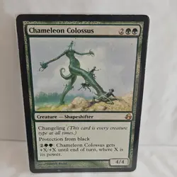 Magic: The Gathering Chameleon Colossus Creature Green Regular English - Image 1