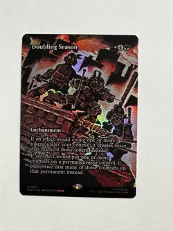 Doubling Season (Borderless) Teenage Mutant Ninja Turtles Source Material Foil - Image 1