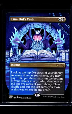 MTG Magic The Gathering SLD Secret Lair 30th Anniversary #1996 Lim-Dul's Vault - Image 1