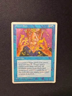 POWER SINK Fourth Edition - Magic: The Gathering - HP - Image 1