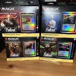 MTG Fallout Commander Deck Set of 4 (1 of Each) Magic The Gathering - Image 2
