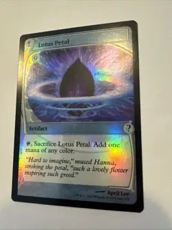 Lotus Petal Foil (Future Sight) Near Mint MTG Mystery Booster 2 - Image 3
