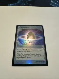 Lotus Petal Foil (Future Sight) Near Mint MTG Mystery Booster 2 - Image 4