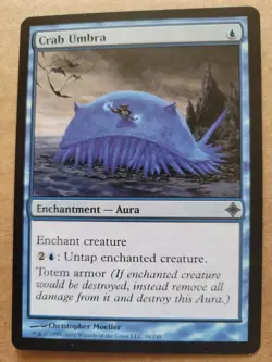 MTG Magic the Gathering Crab Umbra (58/255) Rise of the Eldrazi LP BULK DISCOUNT - Image 1