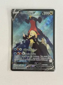 Pokemon TCG Garchomp V Holo Ultra Rare Trainer Gallery Astral Radiance TG23/TG30 - Image 1