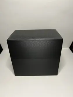 Deck Card Box w/Dice Tray - Holds 125 Sleeved Cards - Black/Green - MTG/Pokemon - Image 5