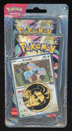 Pokemon TCG Mega Evolution Ascended Heroes Collection Larry Blister 2 Pack Promo - Image 1