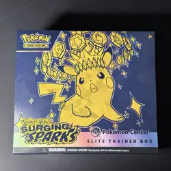 Pokemon TCG: Surging Sparks Pokemon Center Elite Trainer Box ETB - Sealed - Image 1