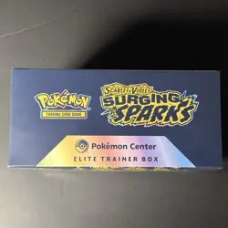Pokemon TCG: Surging Sparks Pokemon Center Elite Trainer Box ETB - Sealed - Image 3