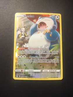 Pokemon TCG Snorlax Full Art Holo Ultra Rare Lost Origin TG10/TG30 - Image 1