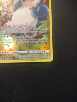 Pokemon TCG Snorlax Full Art Holo Ultra Rare Lost Origin TG10/TG30 - Image 5