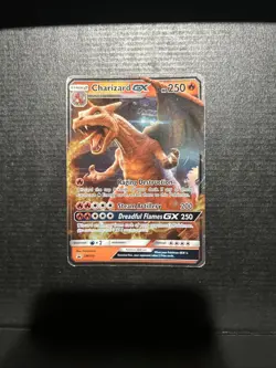 Charizard GX SM195 - Sun & Moon Black Star Promo Holo Pokemon NM - Image 1