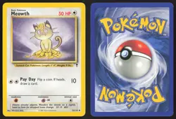 Pokemon TCG | Meowth 53/110 | Uncommon | Legendary Collection | Lightly Played - Image 1