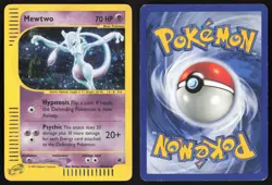 Pokemon TCG | Mewtwo 20/165 | Expedition Base Set Holo Rare | Moderately Played - Image 1
