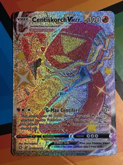 Pokemon Centiskorch VMAX TCG Shining Fates Holo Card SV109/SV122 NM x1 - Image 1