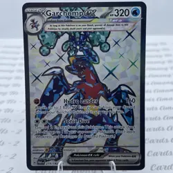Pokemon TCG - Garchomp ex 219/182 Full Art Ultra Rare - S&V Paradox Rift - NM - Image 1