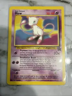 Mew 8 Wotc Promo Regular Pokemon - Image 1
