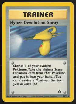 Pokemon TCG | Hyper Devolution Spray 73/75 | Uncommon | Neo Discovery | LP - Image 2