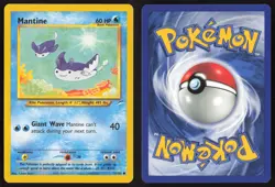 Pokemon TCG | Mantine 74/105 | Common | Neo Destiny | Lightly Played - Image 1