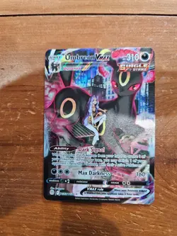 2022 Pokemon Umbreon VMAX TG23/TG30 Swsh09: Brilliant Stars Trainer Gallery Holo - Image 1
