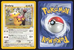 Pokemon TCG | Girafarig 66/105 | Common | Neo Destiny | Lightly Played - Image 1