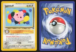 Pokemon TCG | Igglybuff 40/75 | Uncommon | Neo Discovery | Lightly Played - Image 1