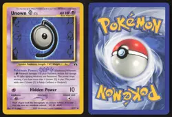Pokemon TCG | Unown [D] 47/75 | Uncommon | Neo Discovery | Lightly Played - Image 1