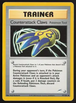 Pokemon TCG | Counterattack Claws 97/105 | Uncommon | Neo Destiny | LP - Image 2