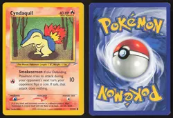 Pokemon TCG | Cyndaquil 61/105 | Common | Neo Destiny | Lightly Played - Image 1