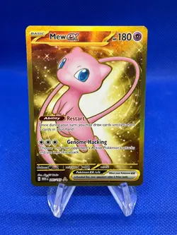 Pokemon Scarlet & Violet 151 Mew ex 205/165 Gold Hyper Rare NM - Image 1