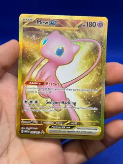 Pokemon Scarlet & Violet 151 Mew ex 205/165 Gold Hyper Rare NM - Image 2