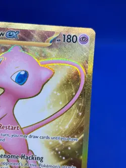 Pokemon Scarlet & Violet 151 Mew ex 205/165 Gold Hyper Rare NM - Image 4