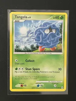 Pokemon TCG Tangela Lv.9 Platinum Arceus 77/99 Regular - Image 1