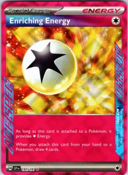 Enriching Energy 191/191 SV08: Surging Sparks Pokemon NM Holo - Image 1