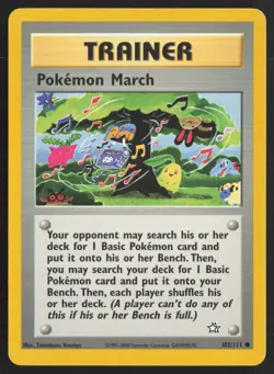 Pokemon TCG | Pokemon March 102/111 | Common | Neo Genesis | Lightly Played - Image 2