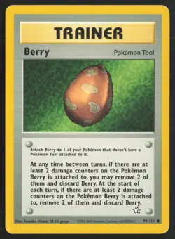 Pokemon TCG | Berry 99/111 | Common | Neo Genesis | Lightly Played - Image 2