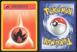 Pokemon TCG | Fire Energy 107/111 | Neo Genesis | Lightly Played - Image 1