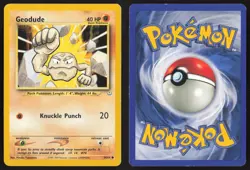 Pokemon TCG | Geodude 44/64 | Common | Neo Revelation | Lightly Played - Image 1
