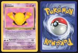 Pokemon TCG | Drowzee 54/82 | Common | Team Rocket | Lightly Played - Image 1