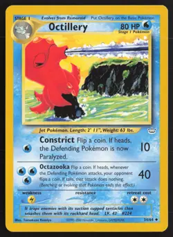 Pokemon TCG | Octillery 34/64 | Uncommon | Neo Revelation | Lightly Played - Image 2