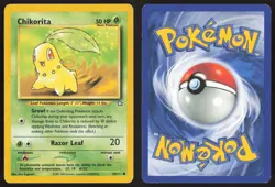 Pokemon TCG | Chikorita 54/111 | Common | Neo Genesis | Lightly Played - Image 1