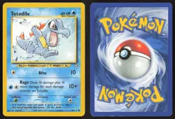 Pokemon TCG | Totodile 80/111 | Common | Neo Genesis | Lightly Played - Image 1