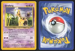 Pokemon TCG | Girafarig 58/111 | Common | Neo Genesis | Lightly Played - Image 1