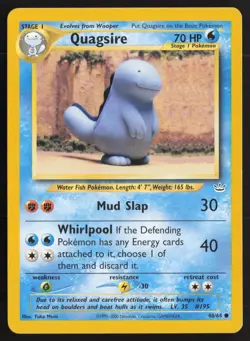 Pokemon TCG | Quagsire 48/64 | Common | Neo Revelation | Lightly Played - Image 2