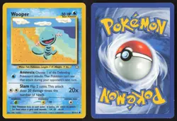 Pokemon TCG | Wooper 82/111 | Common | Neo Genesis | Lightly Played - Image 1