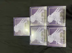 LOT OF 5 Pokemon Chilling Reign Ice & Shadow Rider Calyrex Elite Trainer Box ETB 820650808630 - Image 1