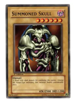 Yu-Gi-Oh! TCG Summoned Skull SYE-005 Starter Deck: Yugi Evolution 1st Edition - Image 1