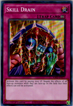 Skill Drain RA02-EN077 Super Rare 1st Edition NM Yugioh - Image 1