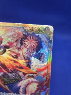 One Piece Carrying On His Will Monkey D Luffy OP13-118 SEC Secret Rare NM - Image 4